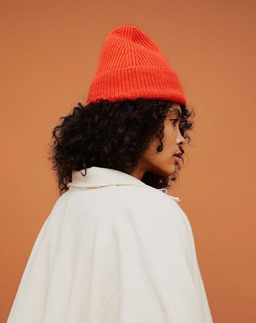 Climate Beneficial Beanie - Habanero Chili Red