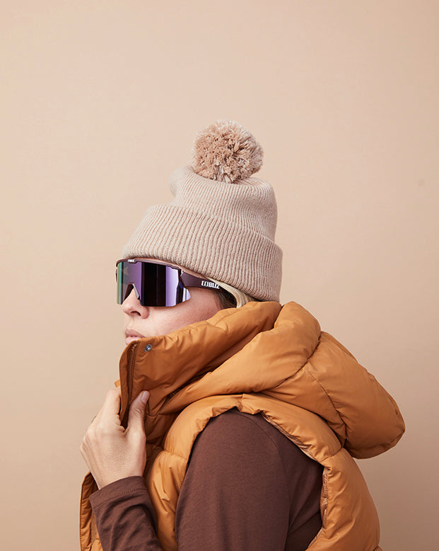 Pom Pom Tuque - Mushroom