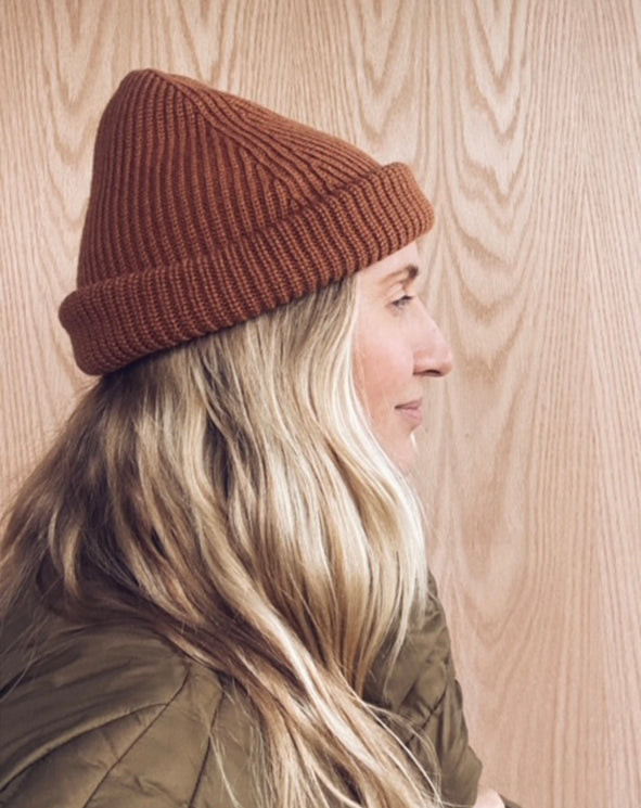 Climate Beneficial Beanie - Caramel Cafe