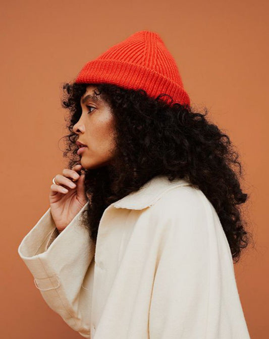Climate Beneficial Beanie - Habanero Chili Red